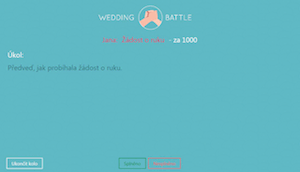 Svatební hra - wedding battle