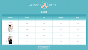 Svatební hra - wedding battle